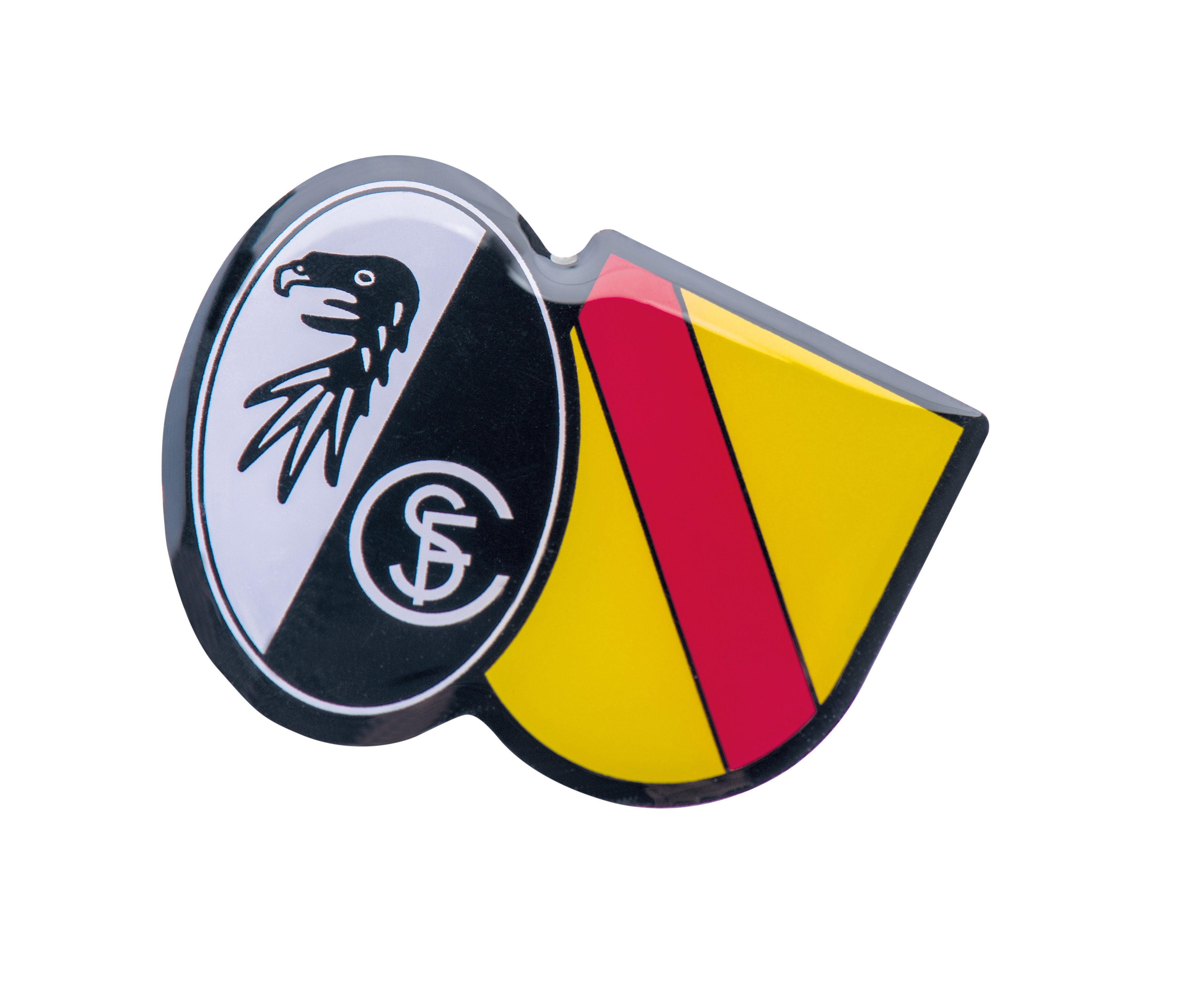 Maße 13x18mm SC Freiburg Pin Logo 2016-2017 Original 
